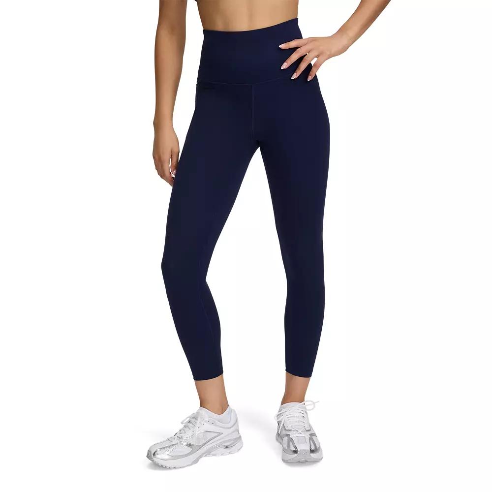 Women's Under Armour Motion High-Waisted 7/8 Ankle Leggings, Size: XXL, Black Navy Product Image
