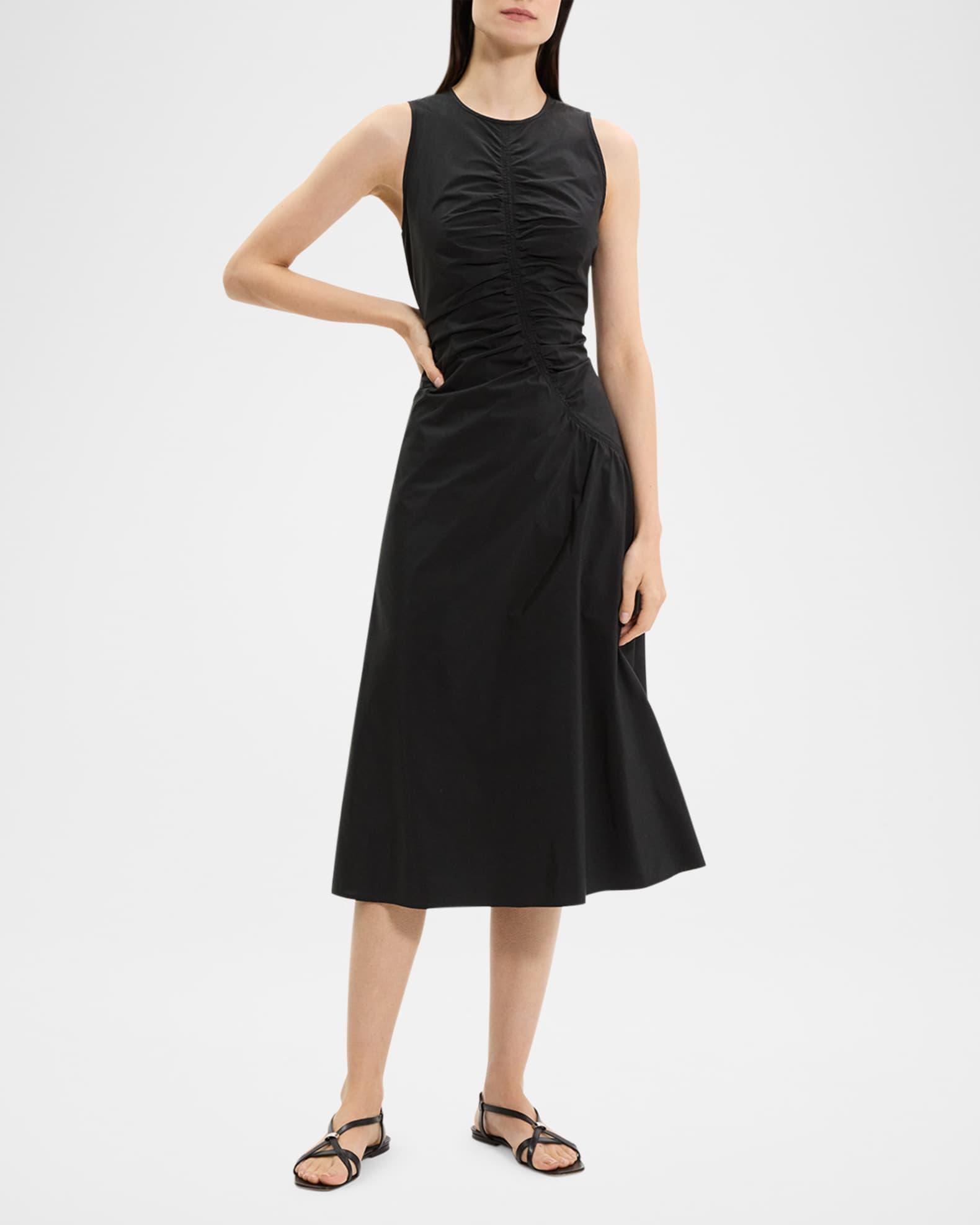 Asymmetric Ruched Tank Dress Product Image