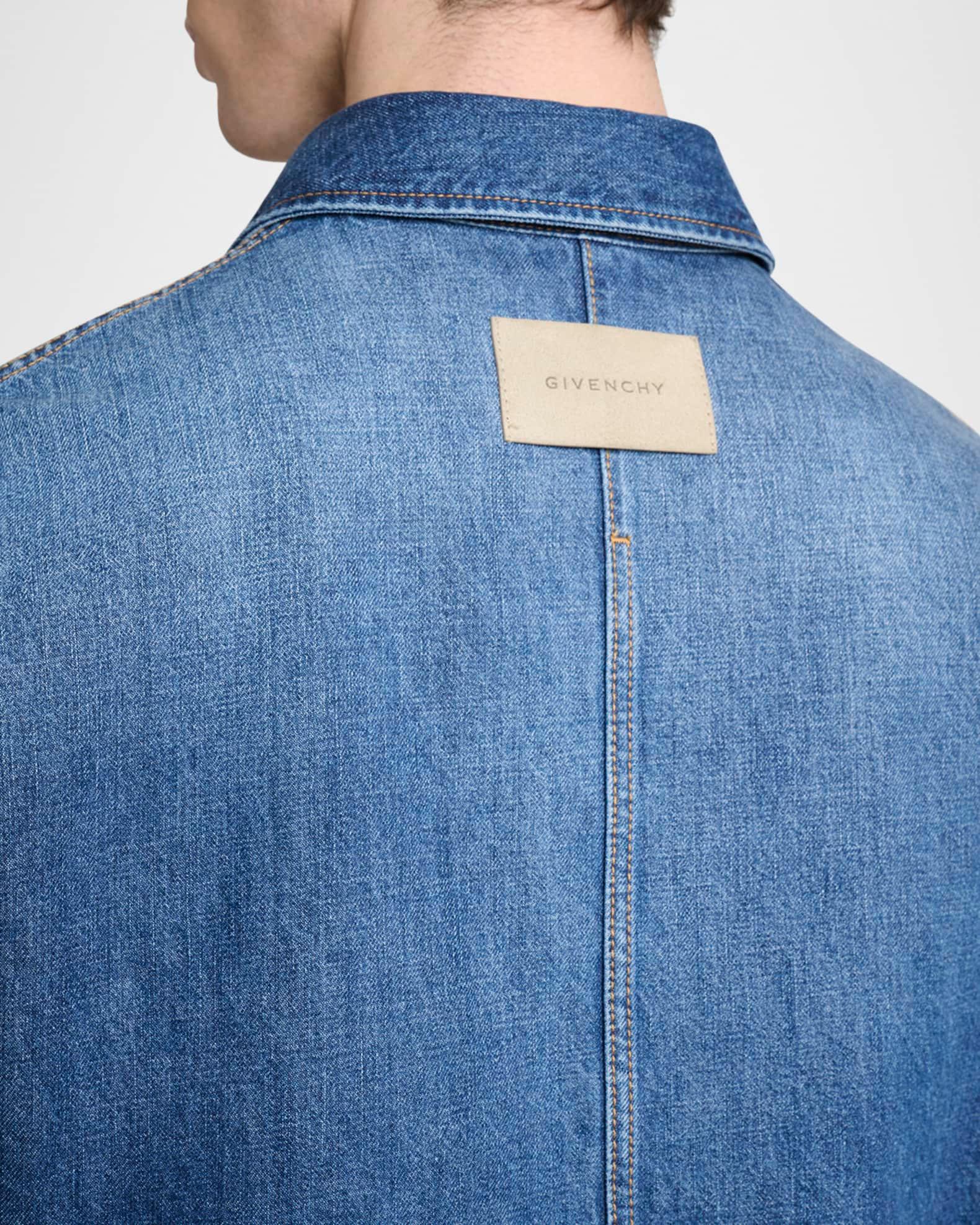 Men's Denim Overshirt  Product Image