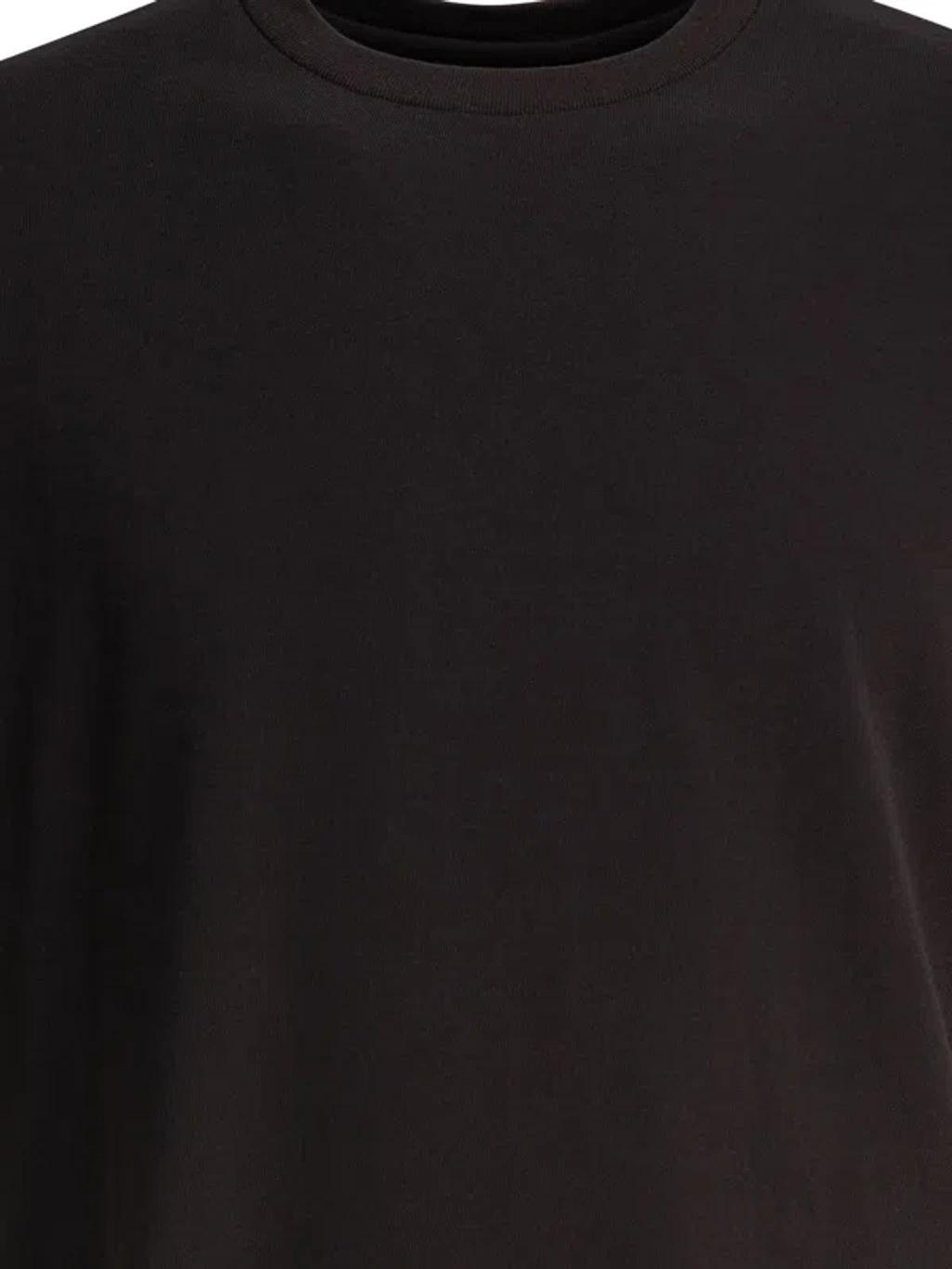 logo-embroidered cotton T-shirt Product Image