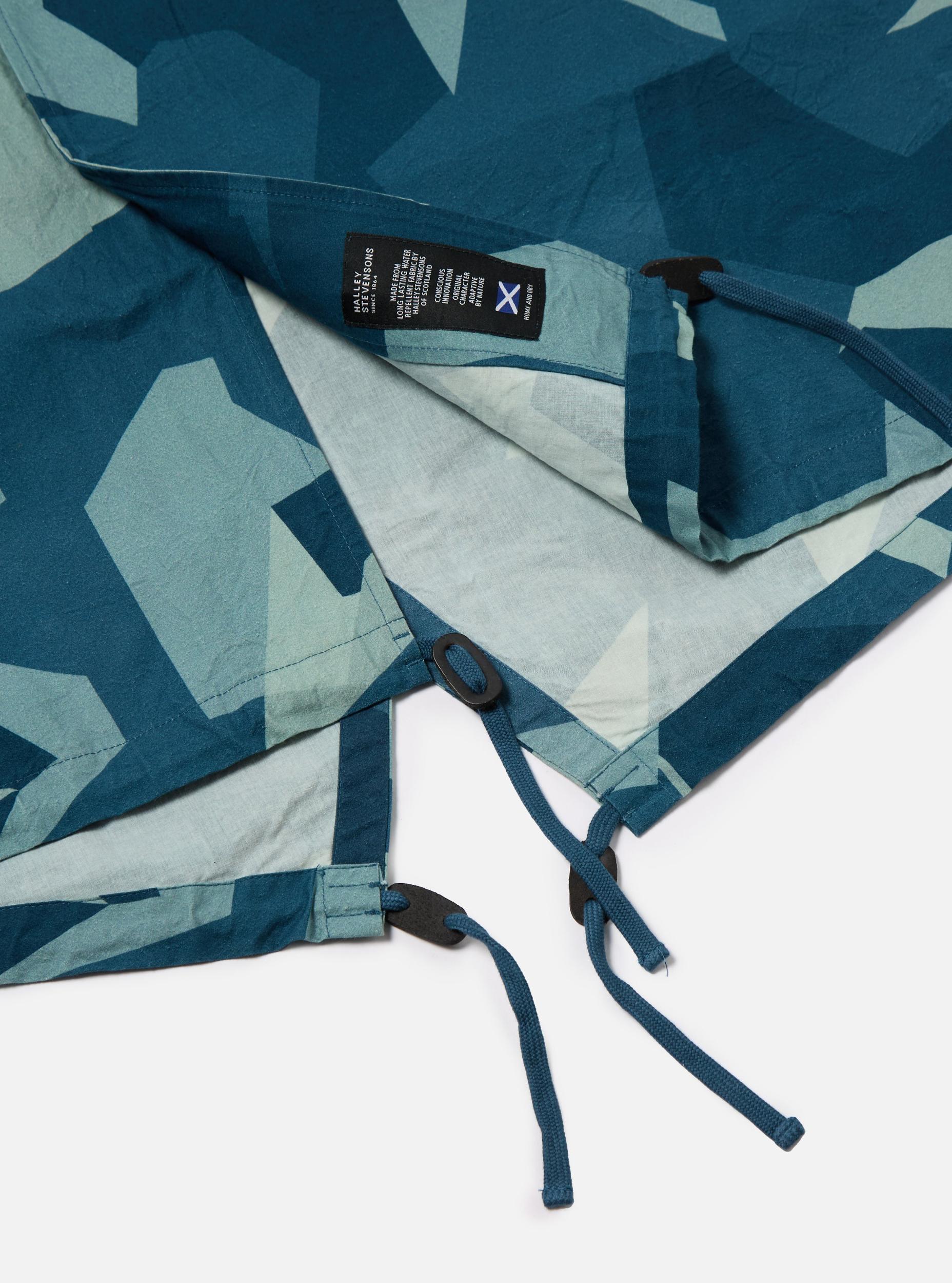 Universal Works Beach Parka in Blue Swedish Camo Product Image