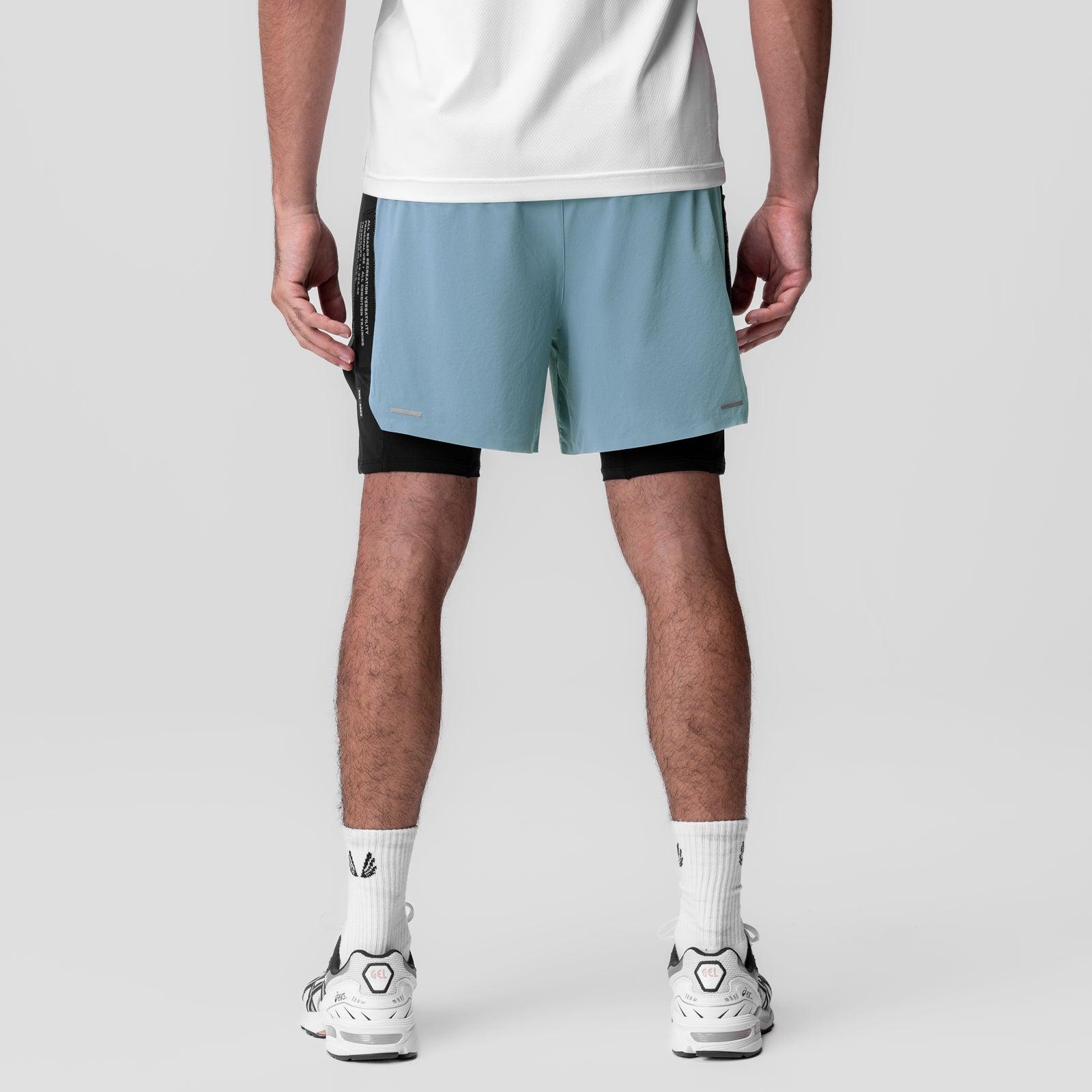 0953. Aerotex™ Hybrid Liner Short - Light Sky Male Product Image