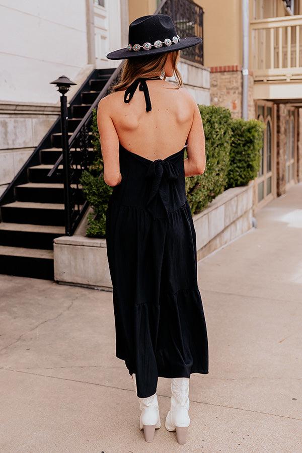 Pulling It Together Midi In Black Product Image