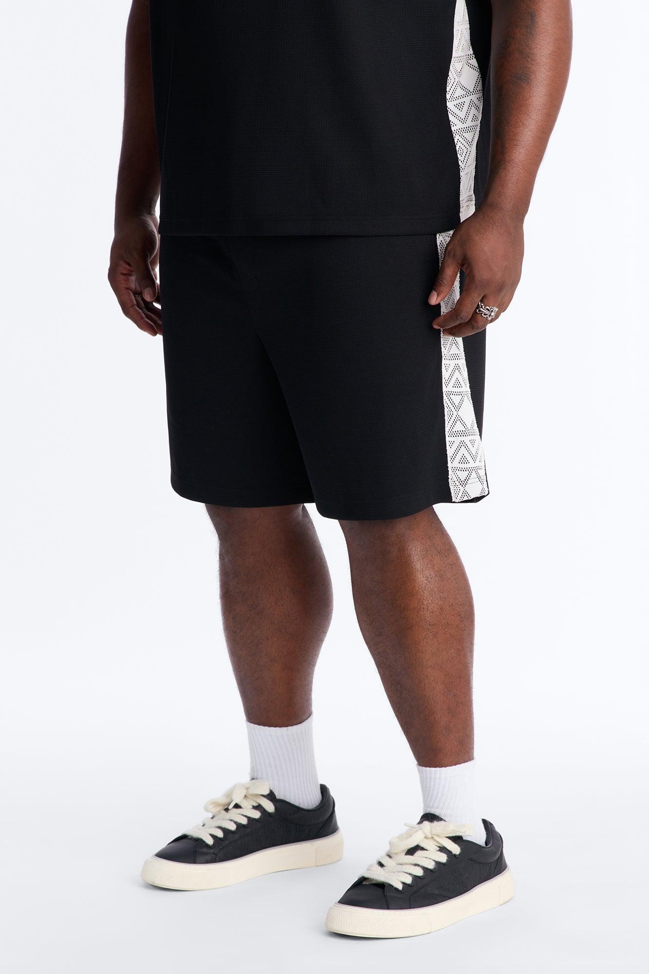 Relaxed All Stars Elevated Jersey Short - Black Male Product Image