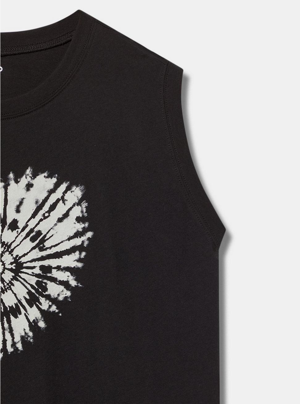 Tie-Dye Heart Relaxed Heritage Jersey Tee Product Image