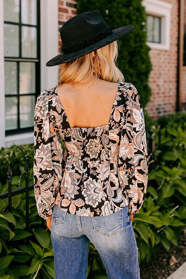 Whisk Me Away Babydoll Top Product Image