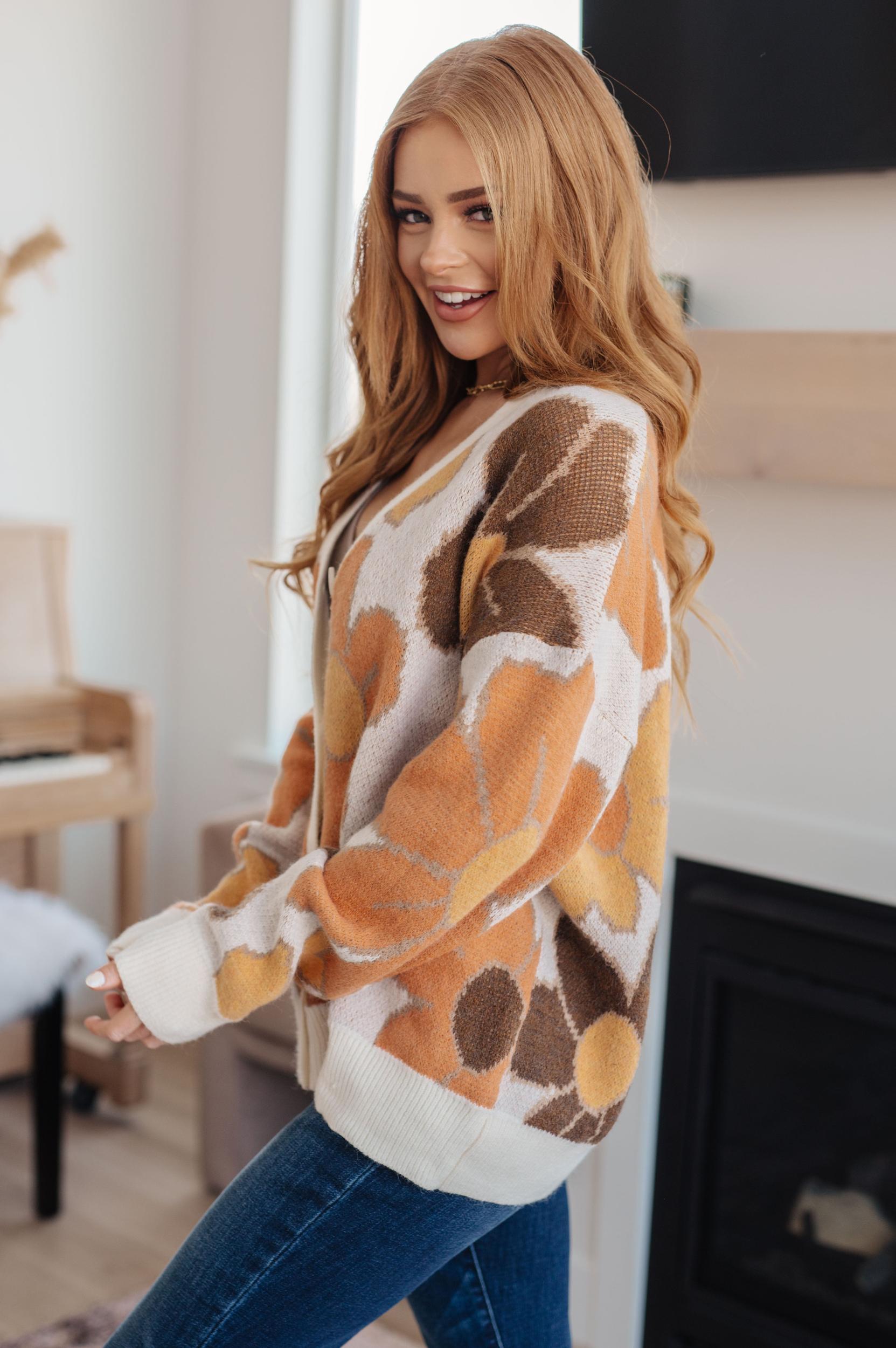 Exquisitely Mod Floral Cardigan (Online Exclusive) Product Image