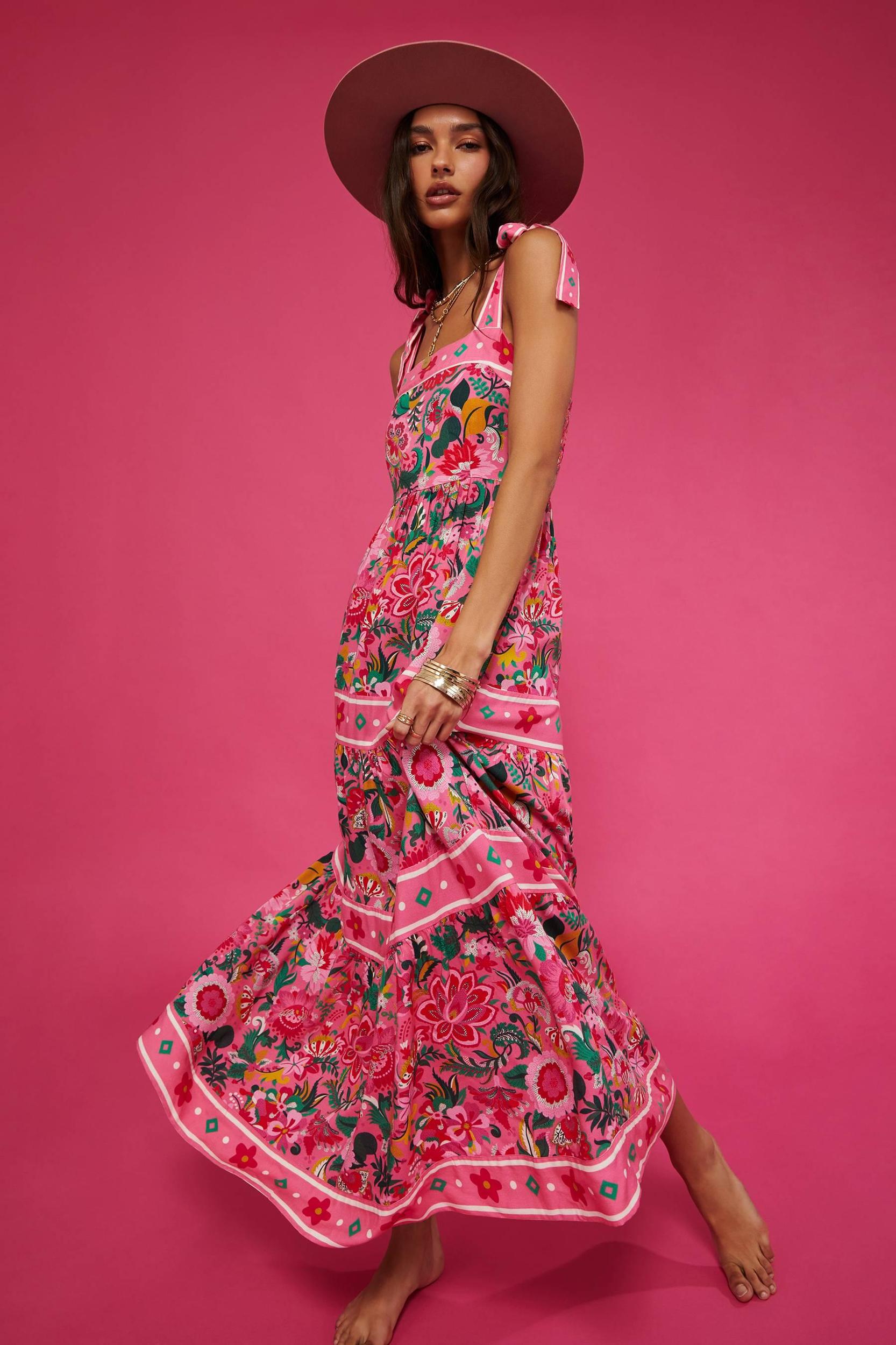 Charlotte Dress Passion Flor Product Image