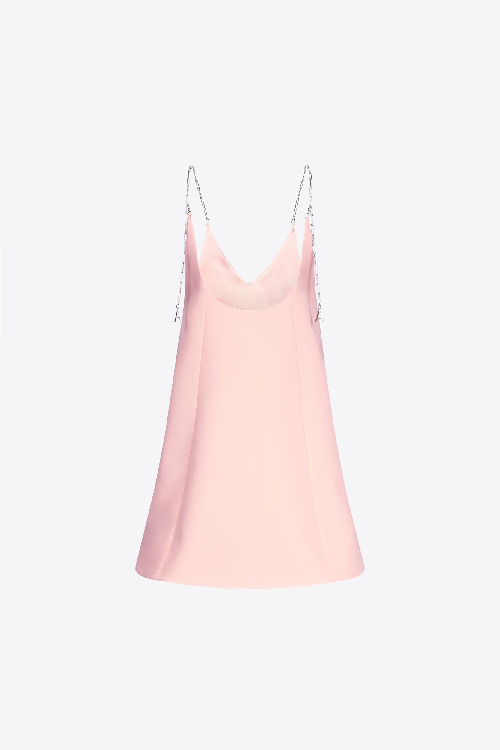 Crystal Embellished Bow Mini Dress Product Image