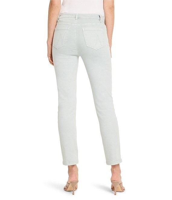 NIC + ZOE 28#double; 5-Pocket Midrise Straight Leg Ankle Jeans Product Image