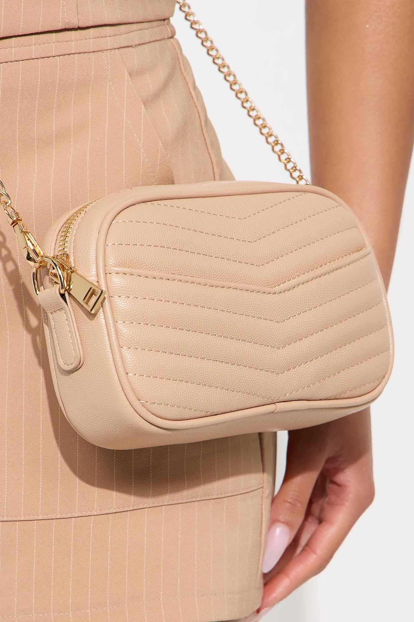 Annalise Crossbody Handbag - Nude Product Image