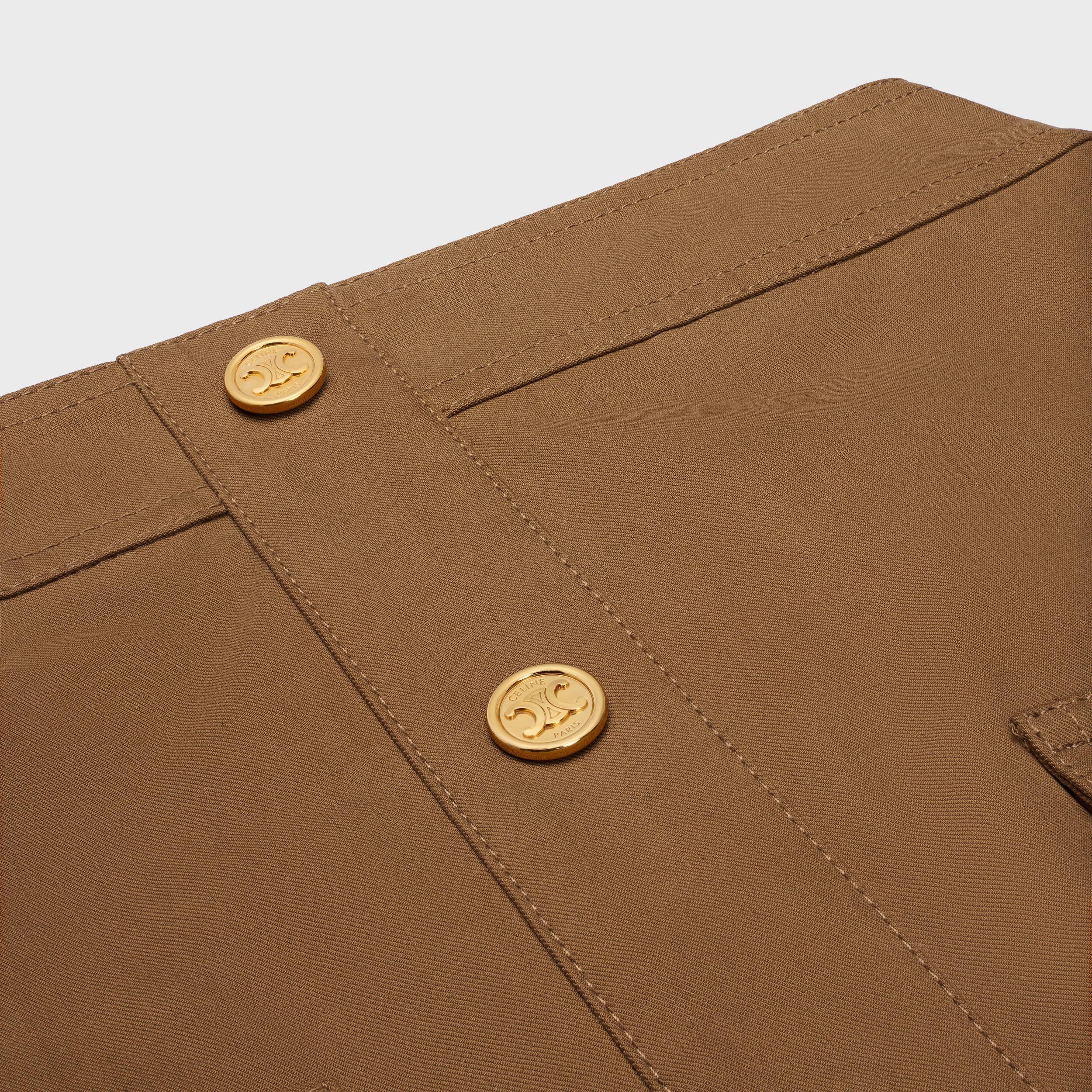 short skirt IN cotton twill Product Image