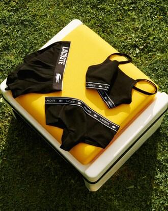 Stretch Cotton Logo Waist Shorts Product Image