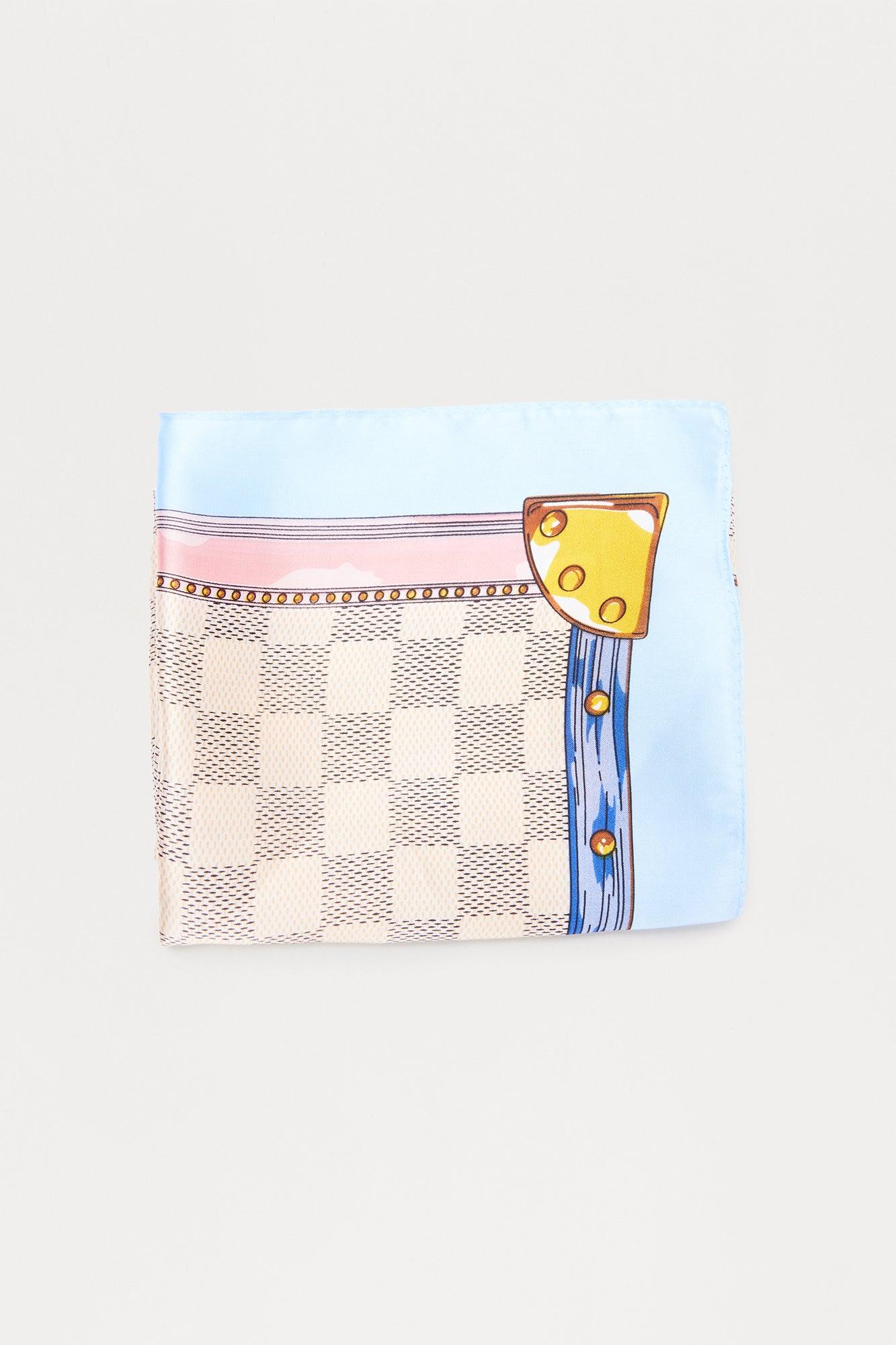 Dreamy City Head Scarf - Blue/combo Product Image