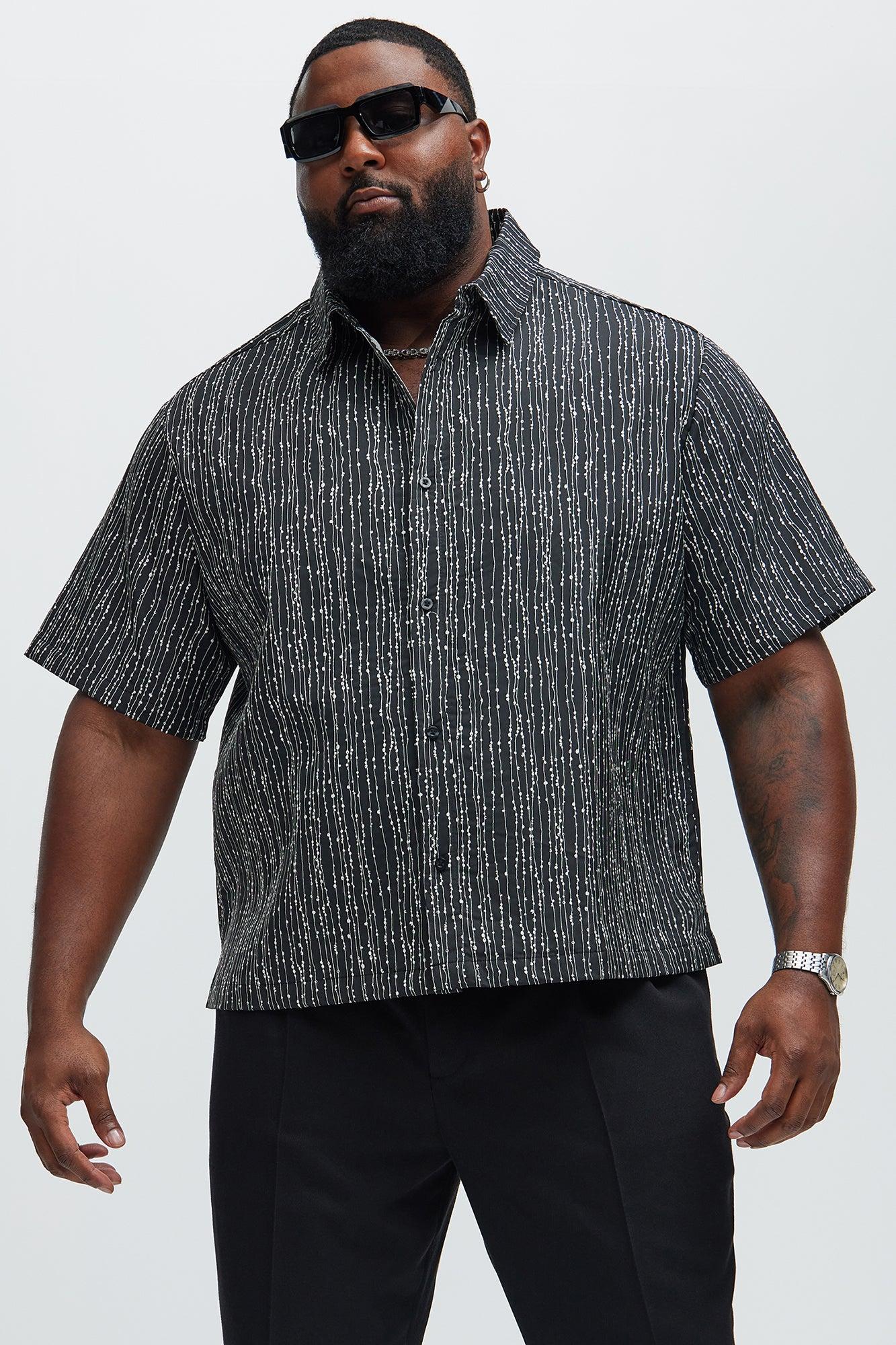 Dunlap Jacquard Shirt - Black Product Image
