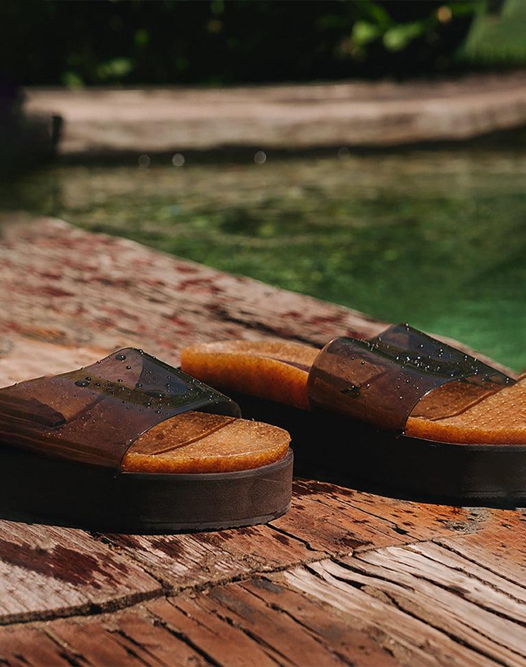 Slide Sandal (exchange only) - Black Product Image