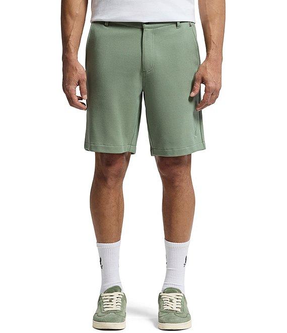 Psycho Bunny Shiro Knit Honeycomb 8#double; Inseam Shorts Product Image