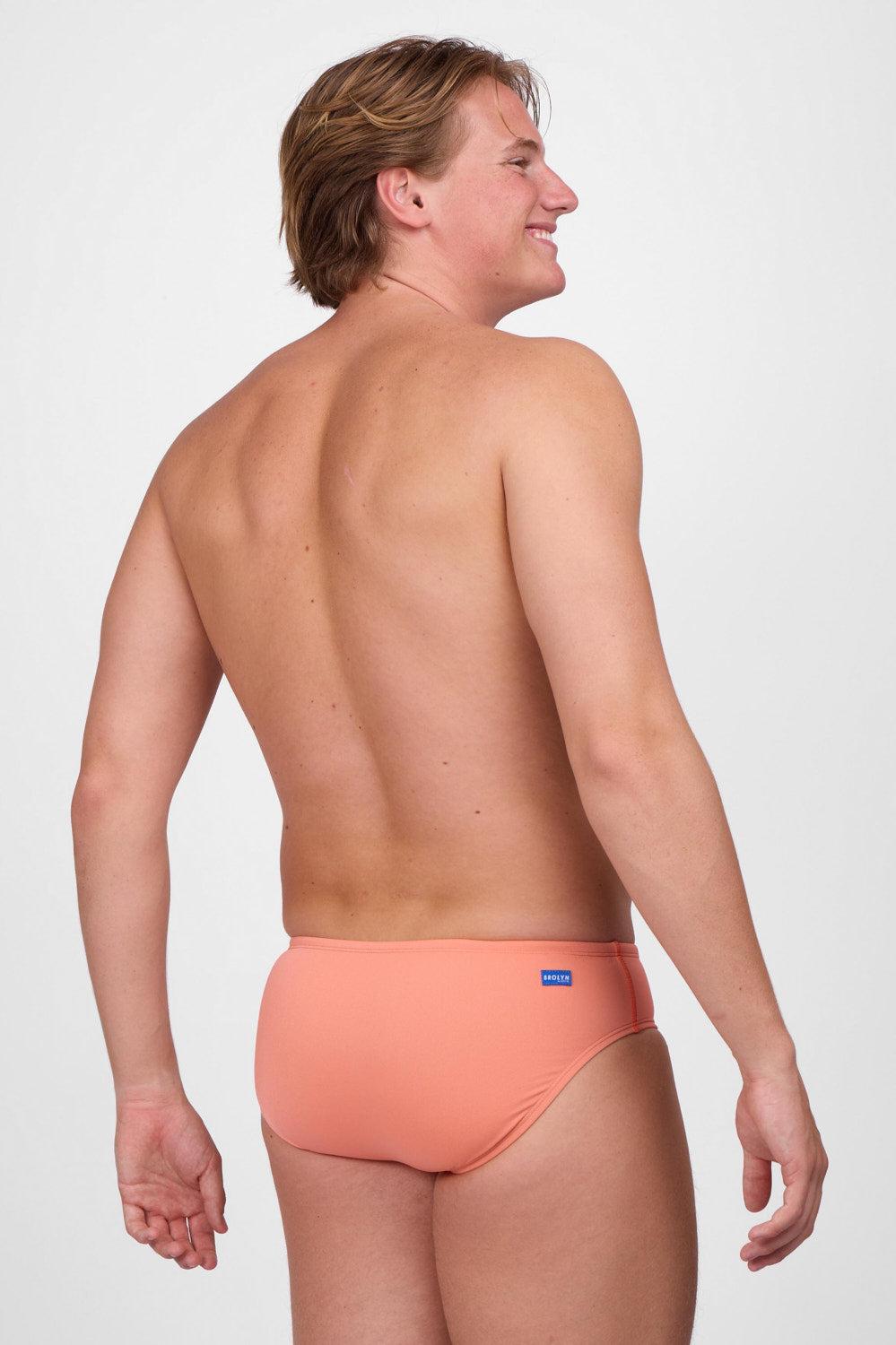 BROLYN Swim Brief - Tangelo Male Product Image