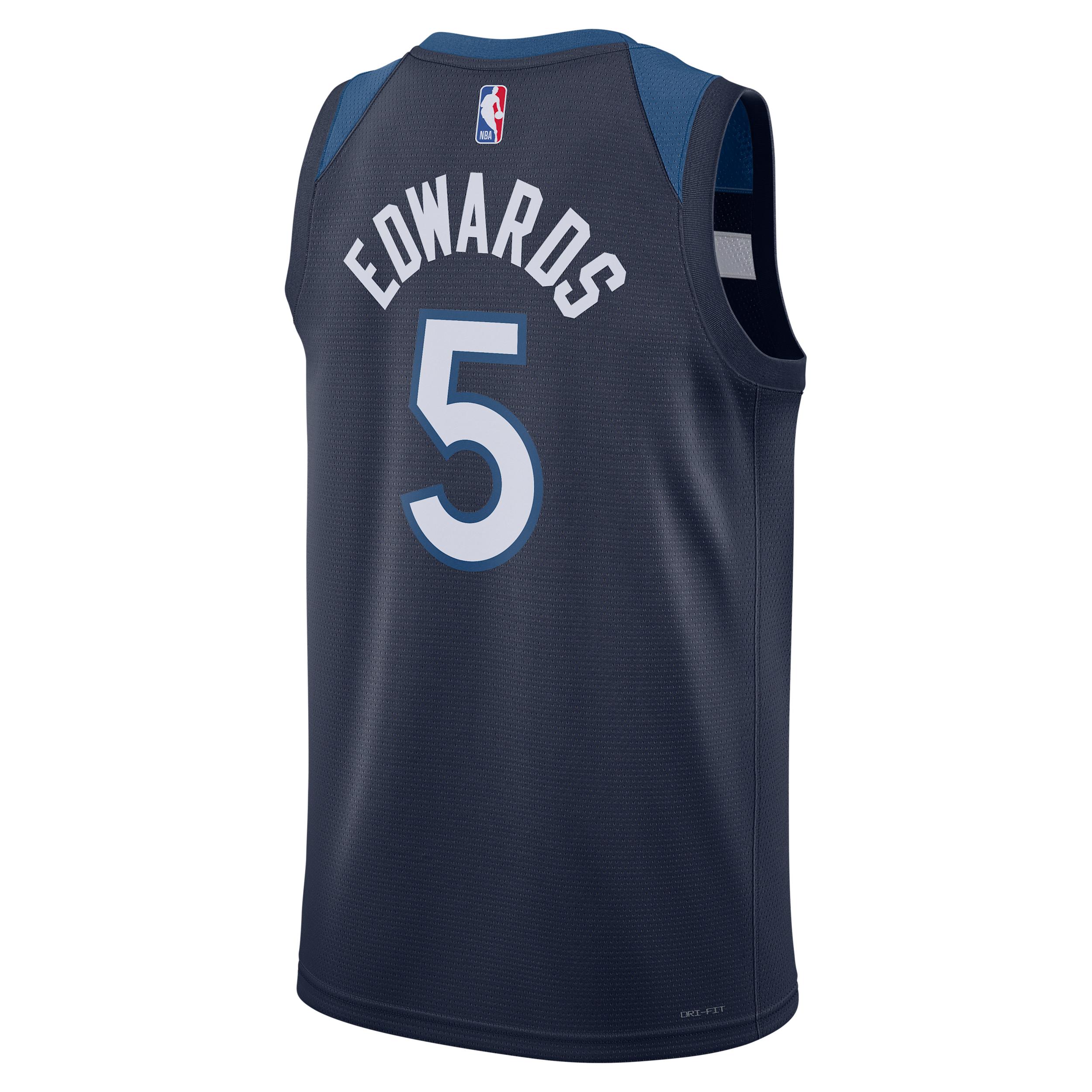 Minnesota Timberwolves Icon Edition Nike Mens Dri-FIT NBA Swingman Jersey | DN2013-427 Product Image