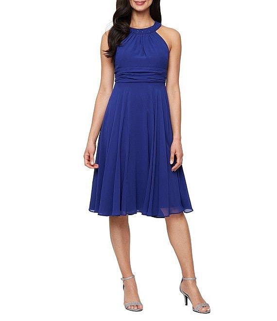 Ignite Evenings Chiffon Jacket Dress Product Image