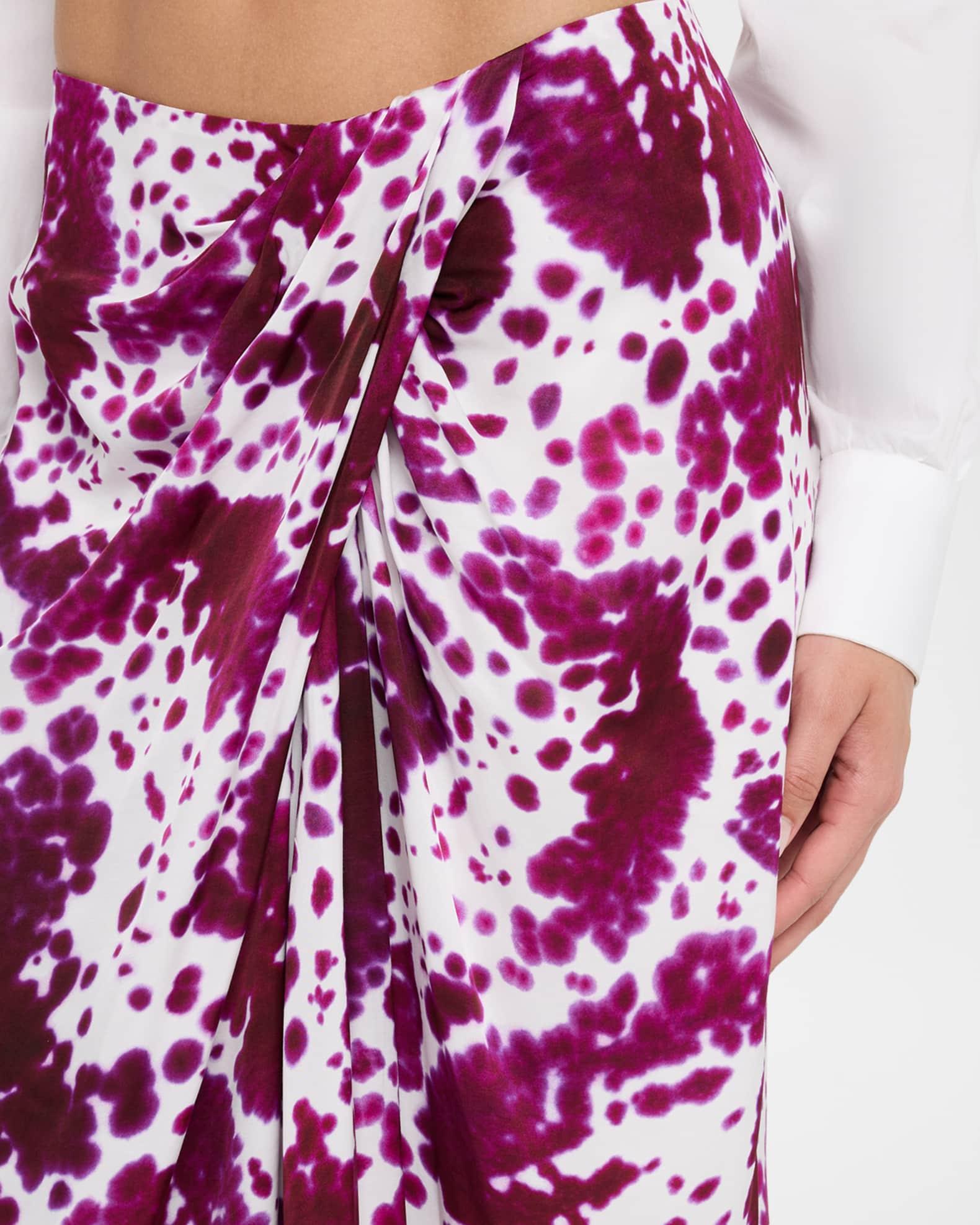 Sampa Draped Midi Skirt Product Image