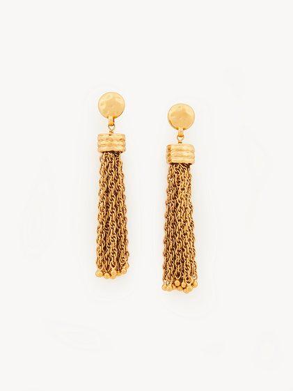 The Chloé Pompoms earrings Product Image