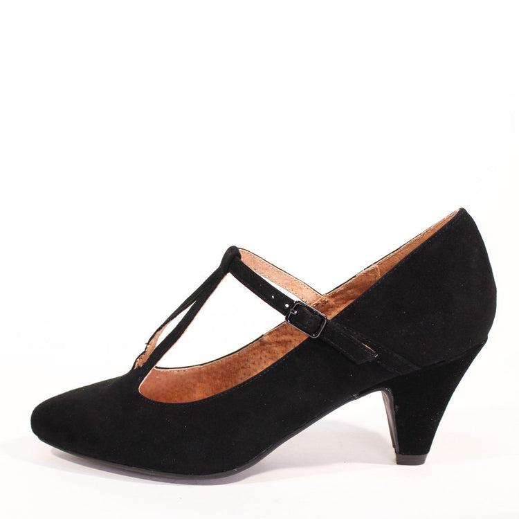 Gin T-Strap Heels Product Image