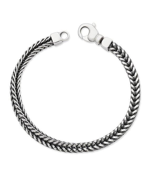 James Avery Men's Square Foxtail Bracelet Product Image