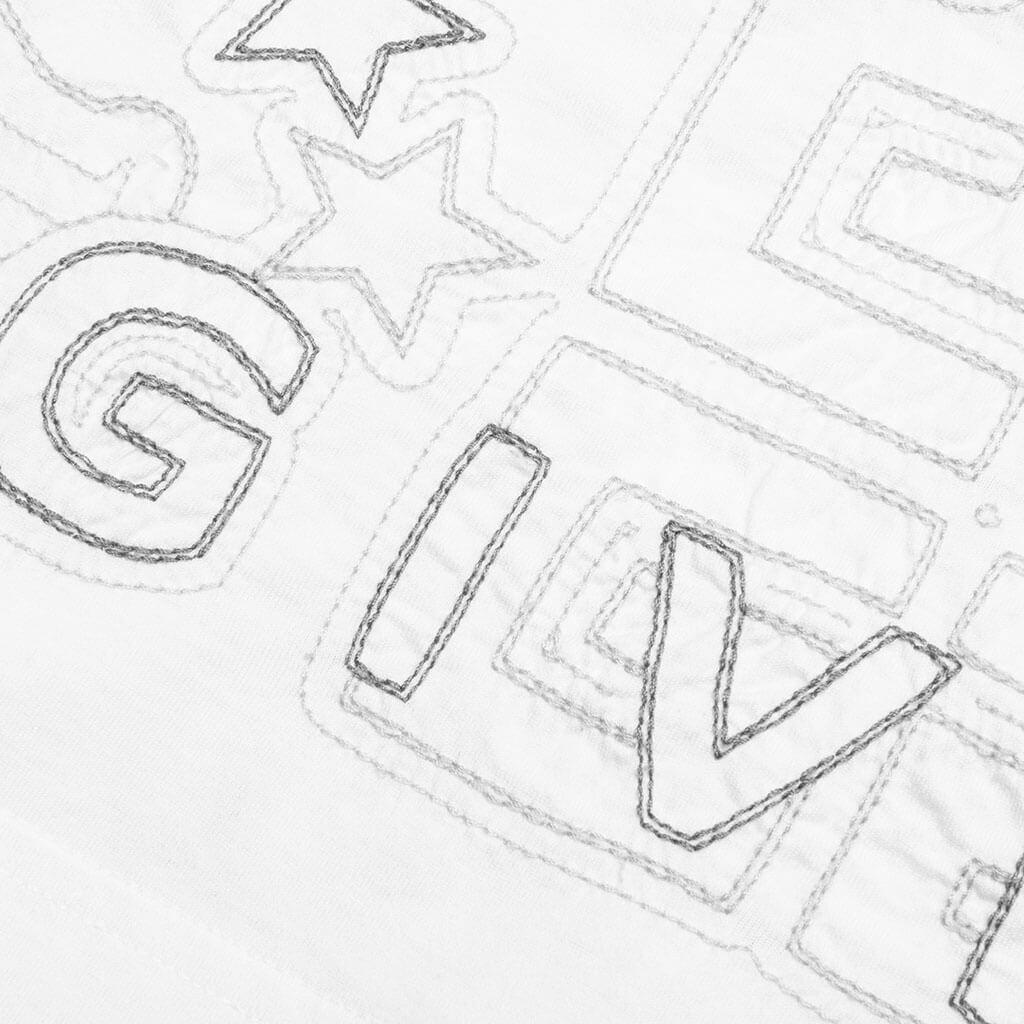 Oversized Fit T-Shirt - White Male Product Image