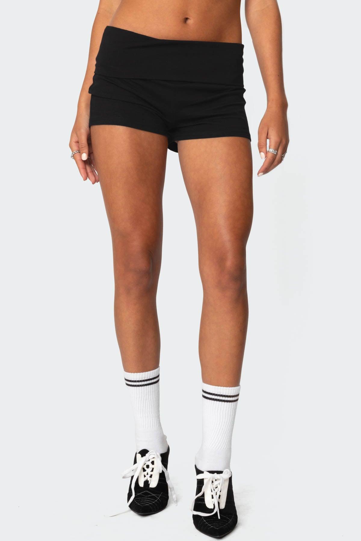 Meg Fold Over Shorts Product Image