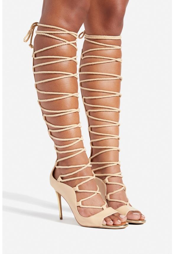 JustFab Margaux Platform Loafer Pump Womens Black/ White Size 8.5 Product Image