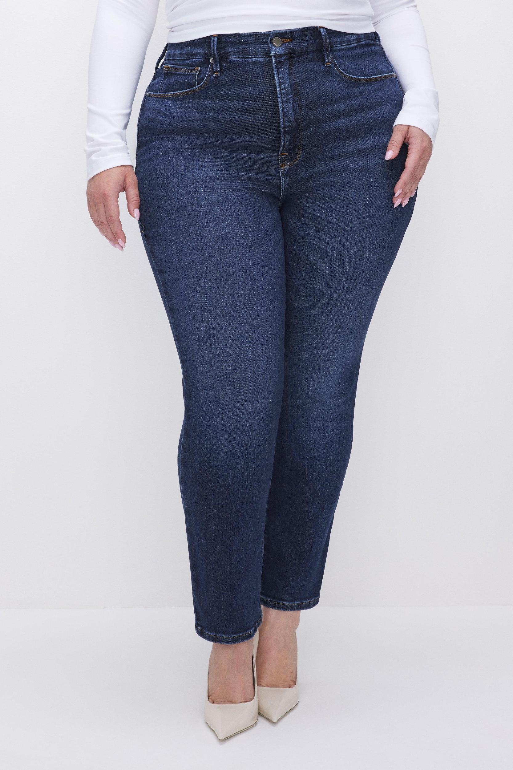 SOFT-TECH GOOD CLASSIC SLIM STRAIGHT JEANS | INDIGO572 Product Image