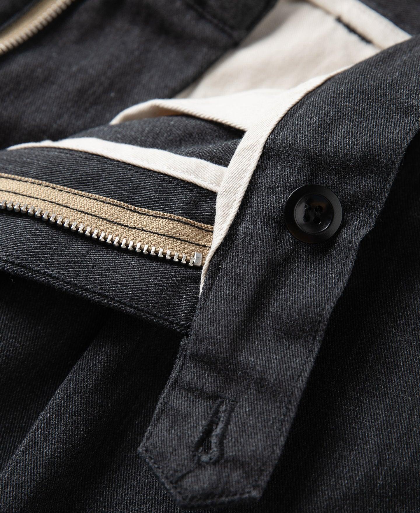 1930s IVY Style Double Pleated Chino Trousers Product Image