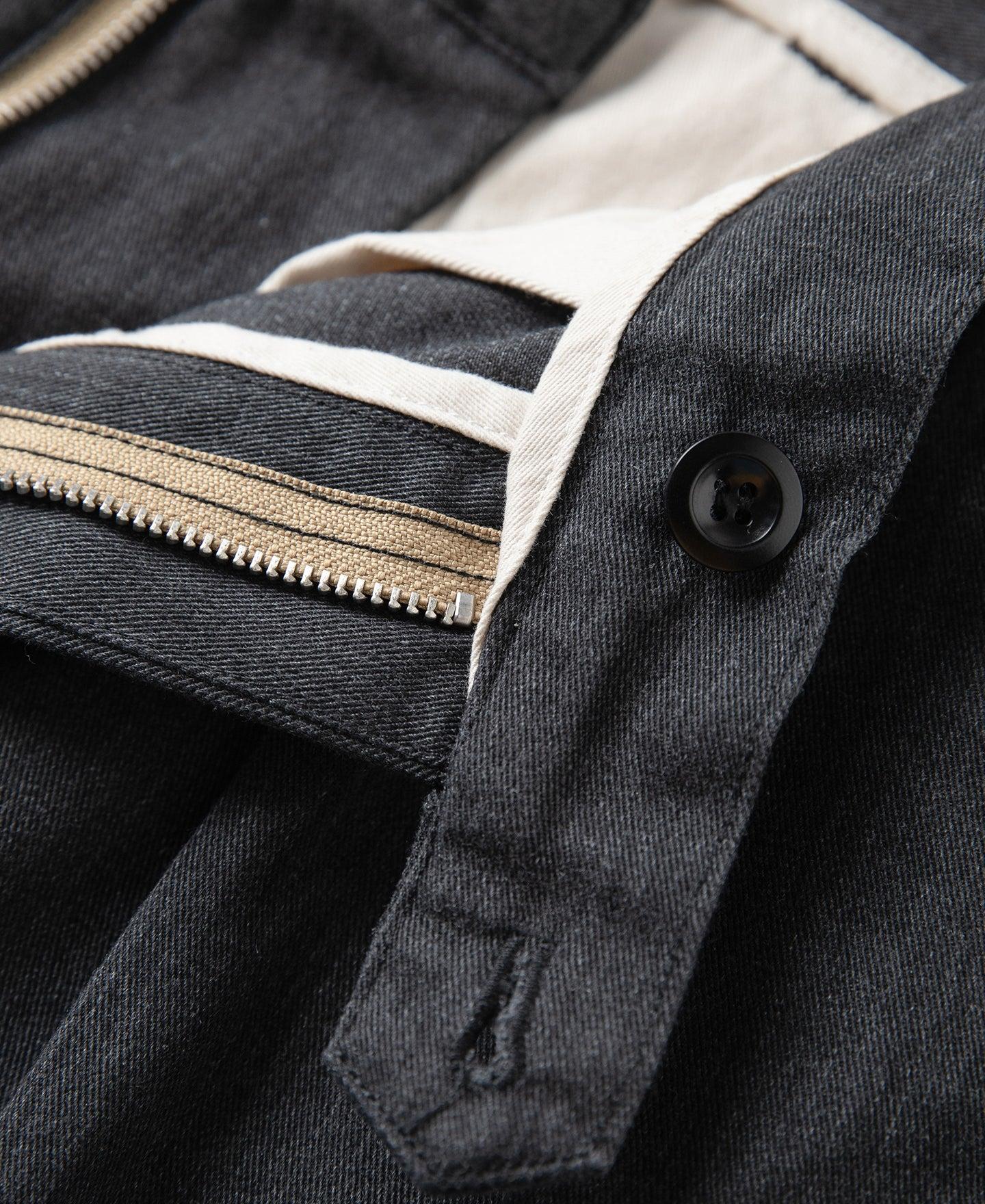 1930s IVY Style Double Pleated Chino Trousers Product Image