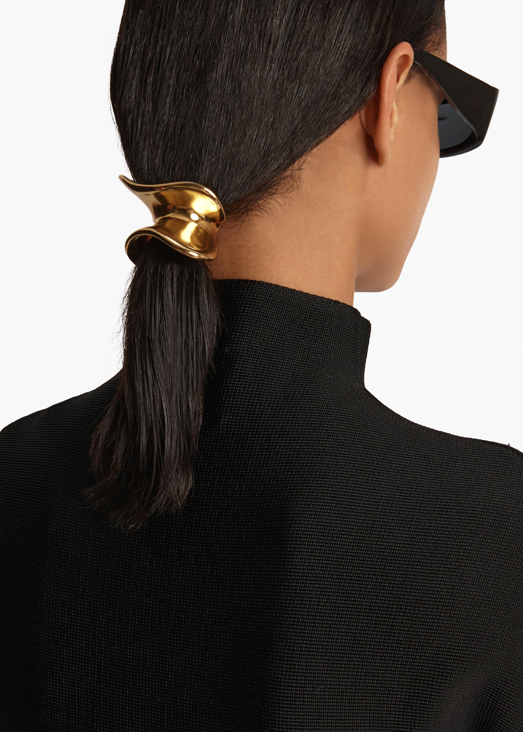 Shadow Hair Cuff in Gold Product Image