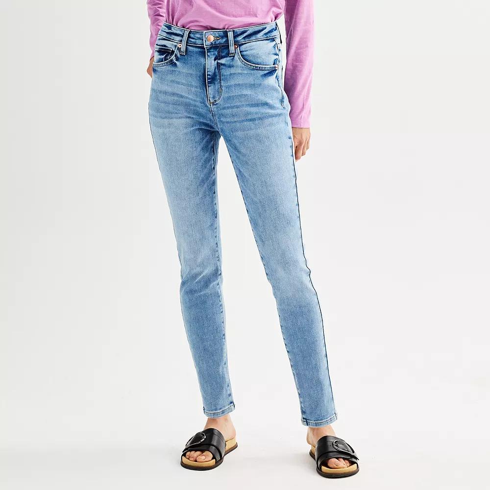 Women's Sonoma Goods For Life® High-Rise Skinny Jeans,  Product Image