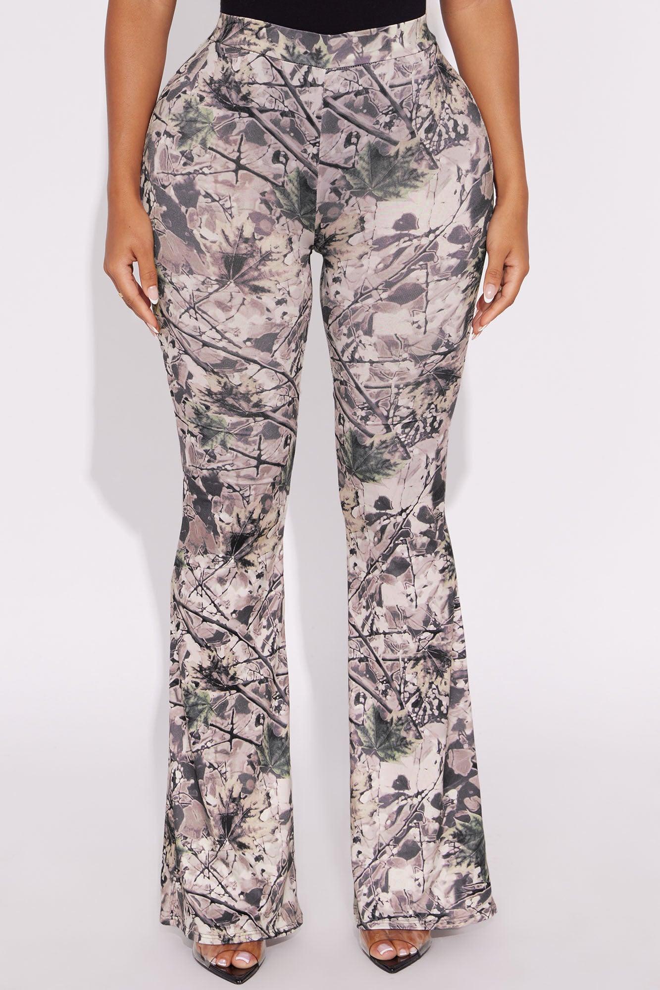 Take A Hike Camo Flare Pant 34 - Camouflage Female Product Image