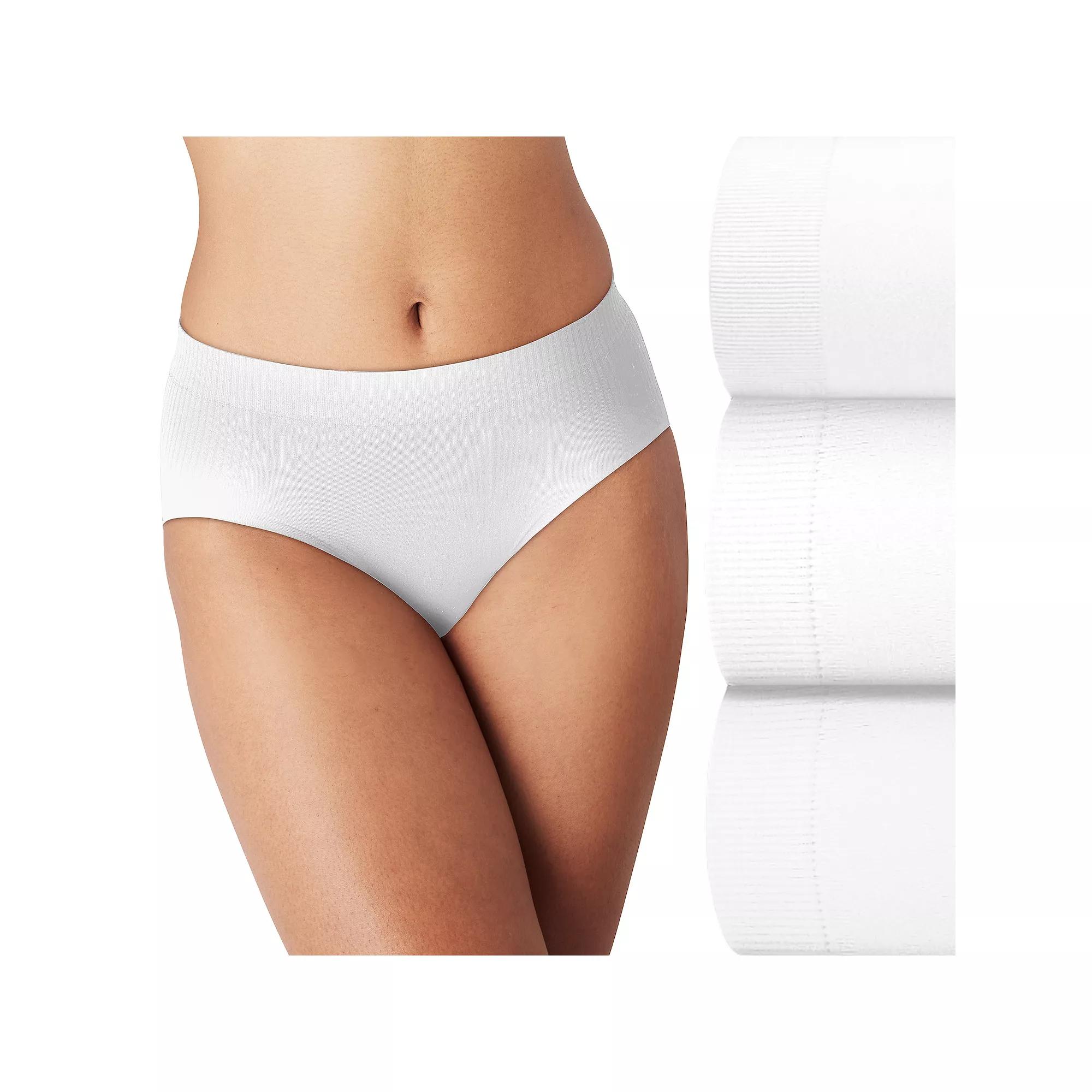 Bali Comfort Revolution 3-Pack Modern Seamless Brief Underwear DFMSB3, Women's,  Product Image
