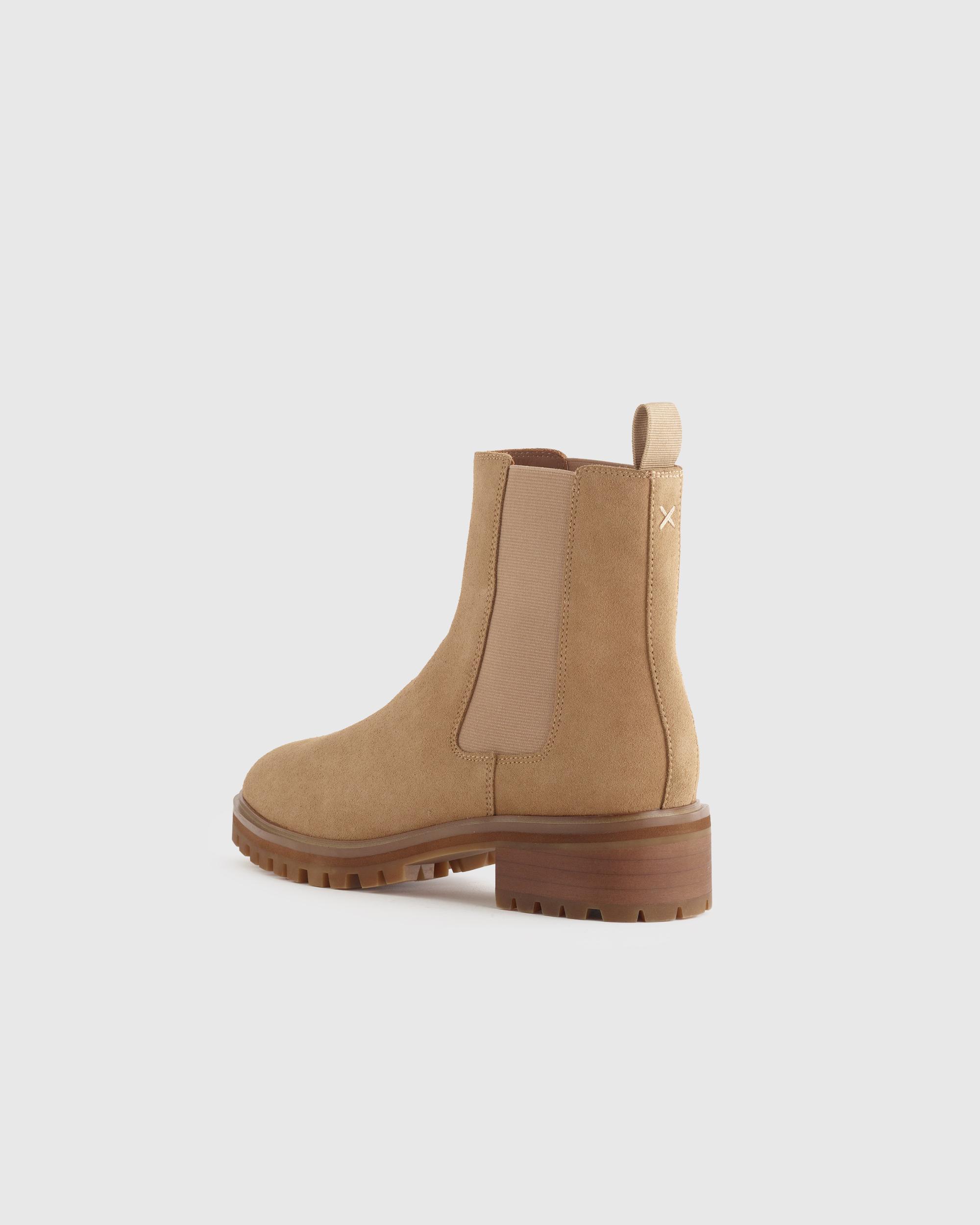 Quince | Women's Suede Chelsea Boot Suede Leather Product Image