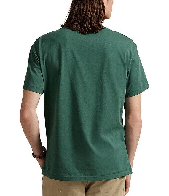 Polo Ralph Lauren Classic Fit Felt Logo Short Sleeve T-Shirt Product Image