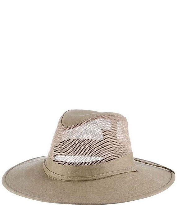 Dorfman Milan Solarweave® Wrangle Safari Canvas 3#double; Brim Hat Product Image