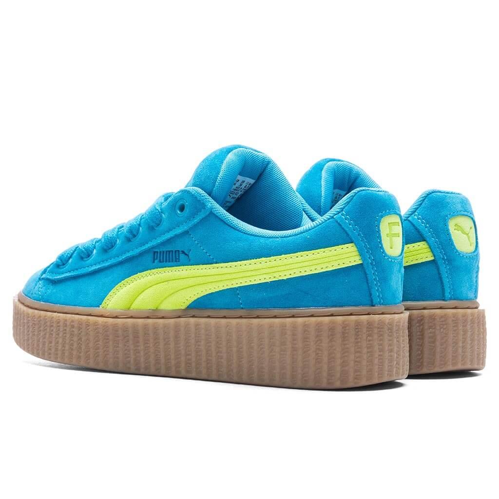 Women's Puma x Fenty Creeper Phatty - Speed Blue/Lime Pow/Gum Female Product Image