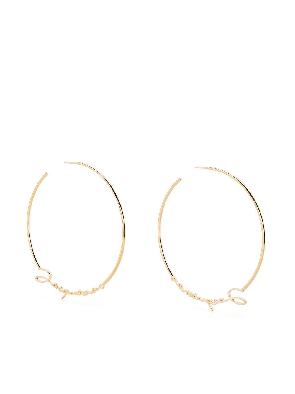 Les Creoles Jacquemus hoop earrings Product Image