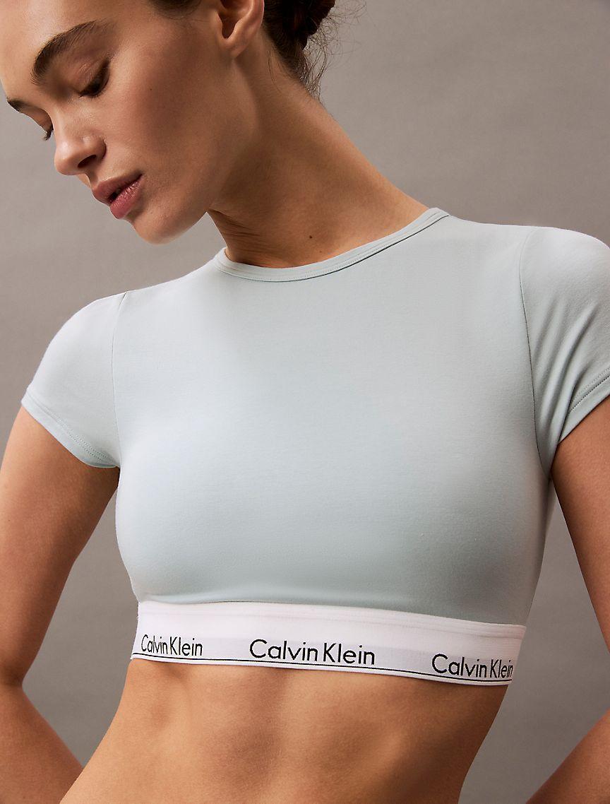 Icon Cotton Modal T-Shirt Bralette Product Image