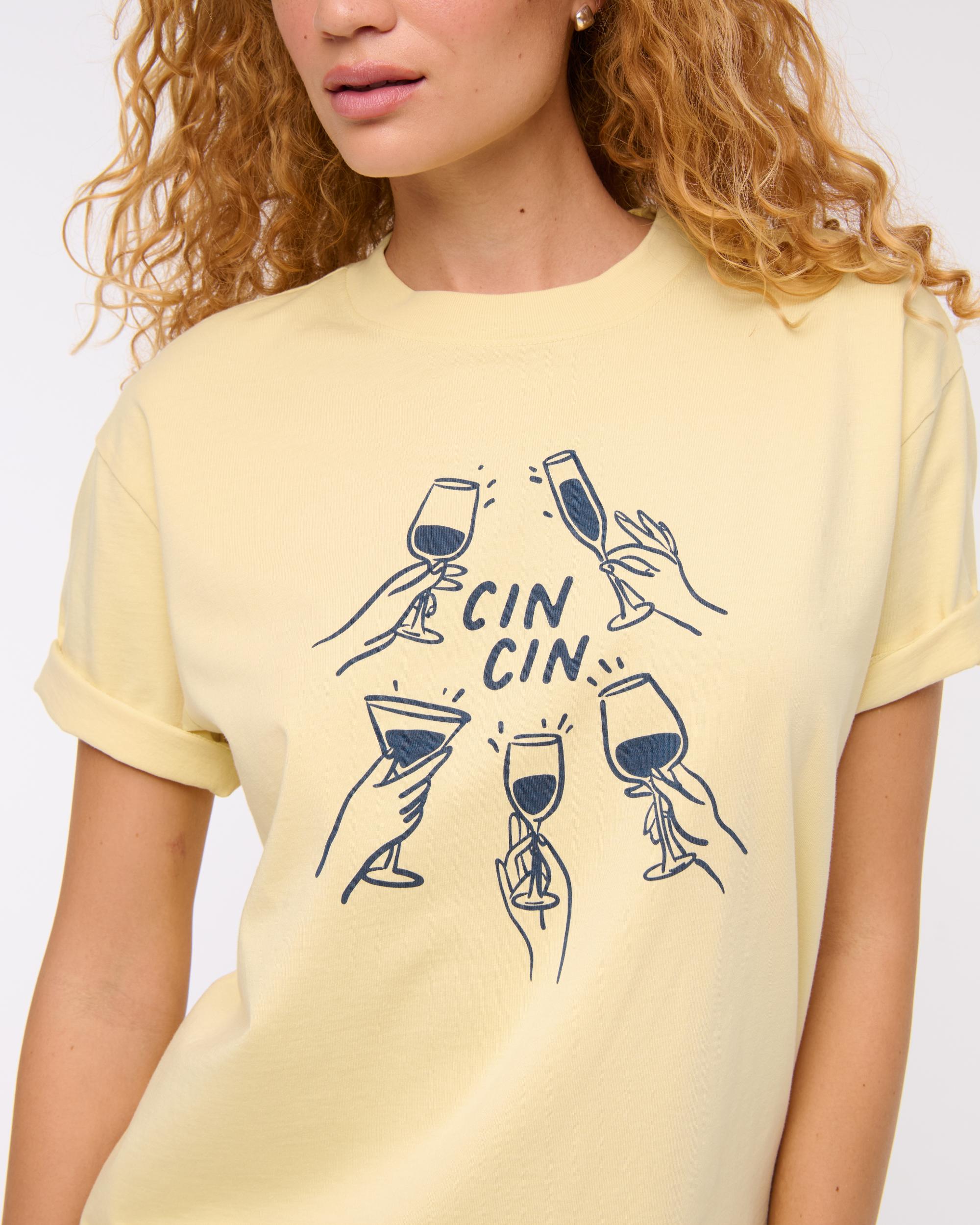Oversized Cin Cin Graphic Tee Product Image