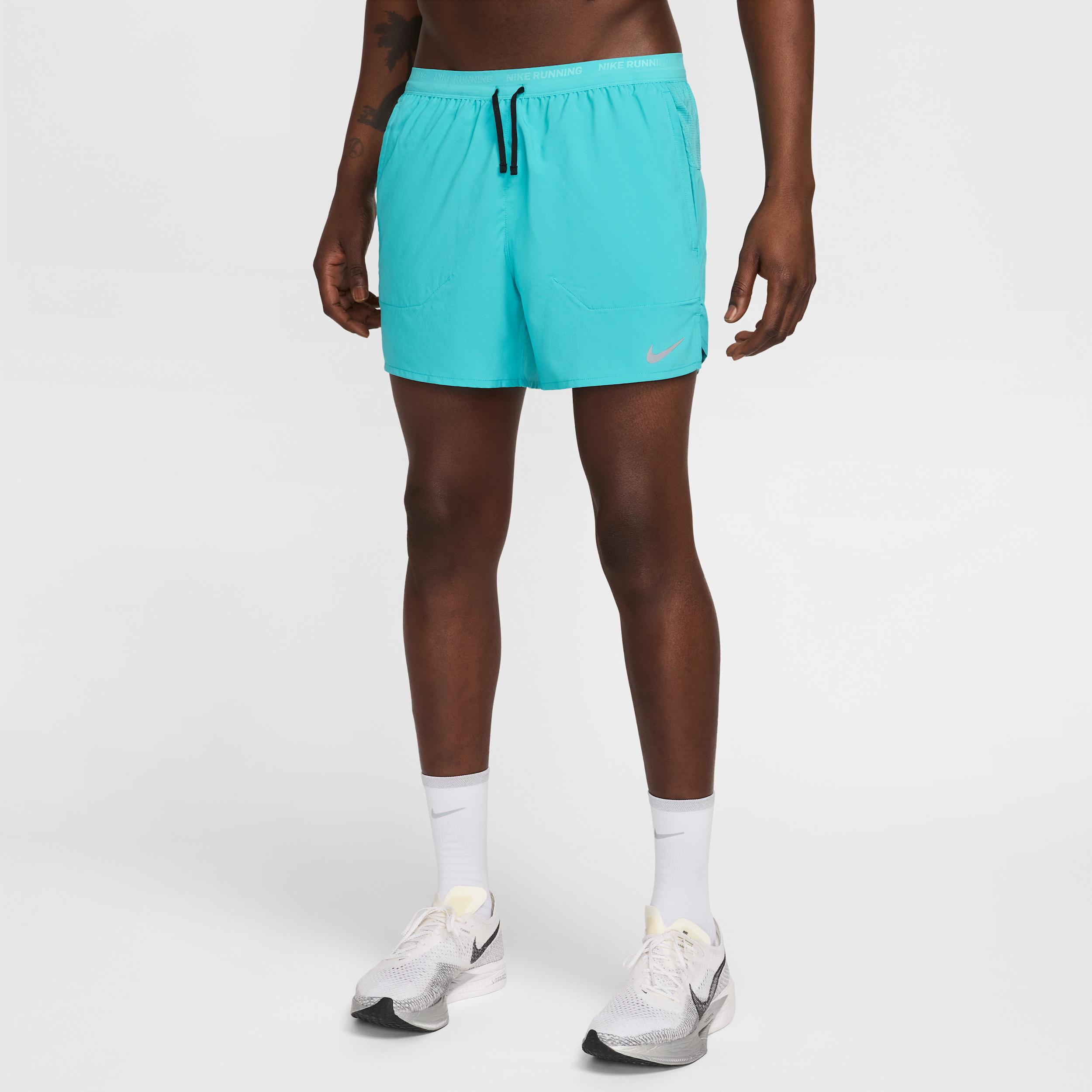 Nike Mens Stride Dri-FIT 5 Brief-Lined Running Shorts | DM4755-345 Product Image