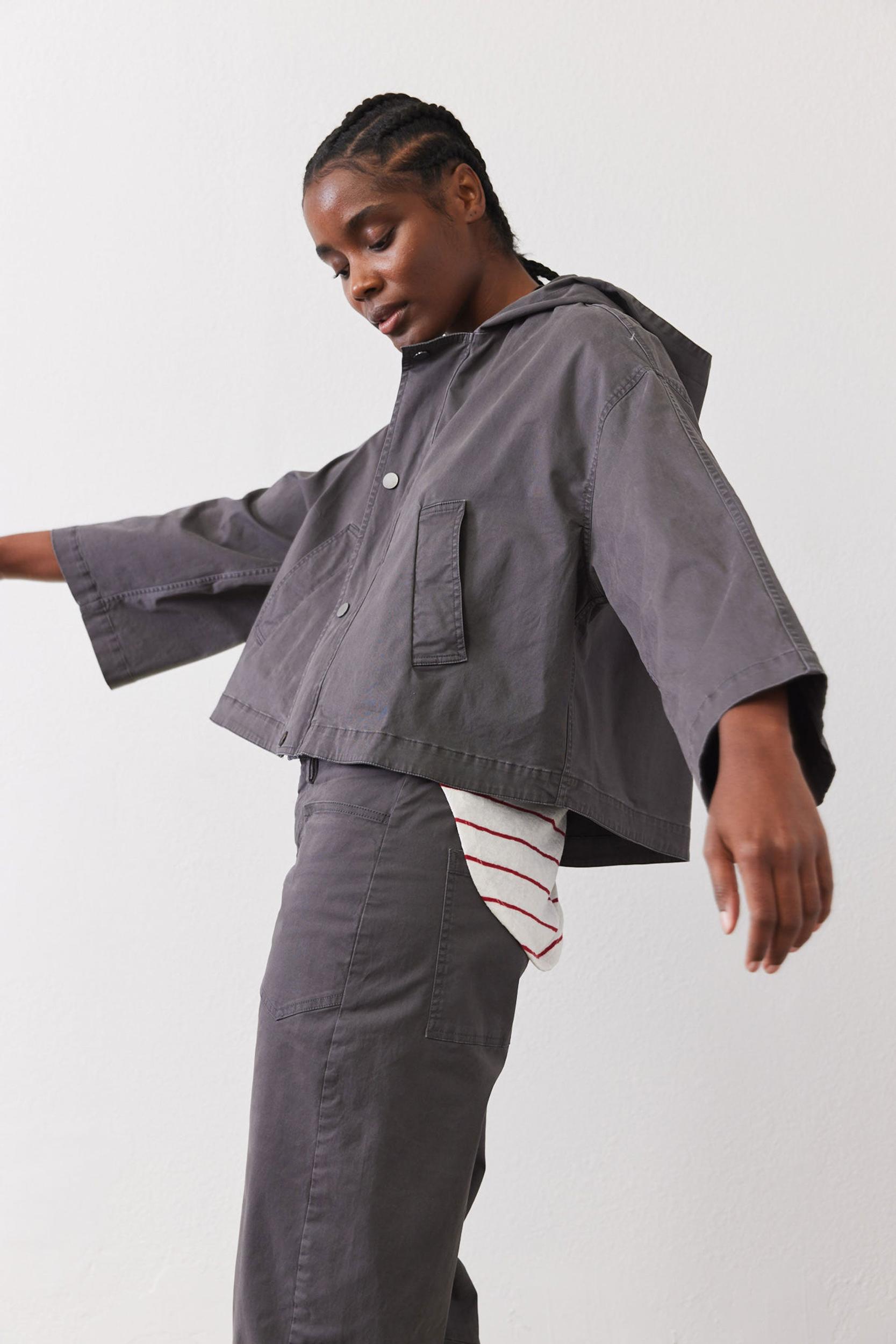 The Utility Oversized Twill Jacket Product Image