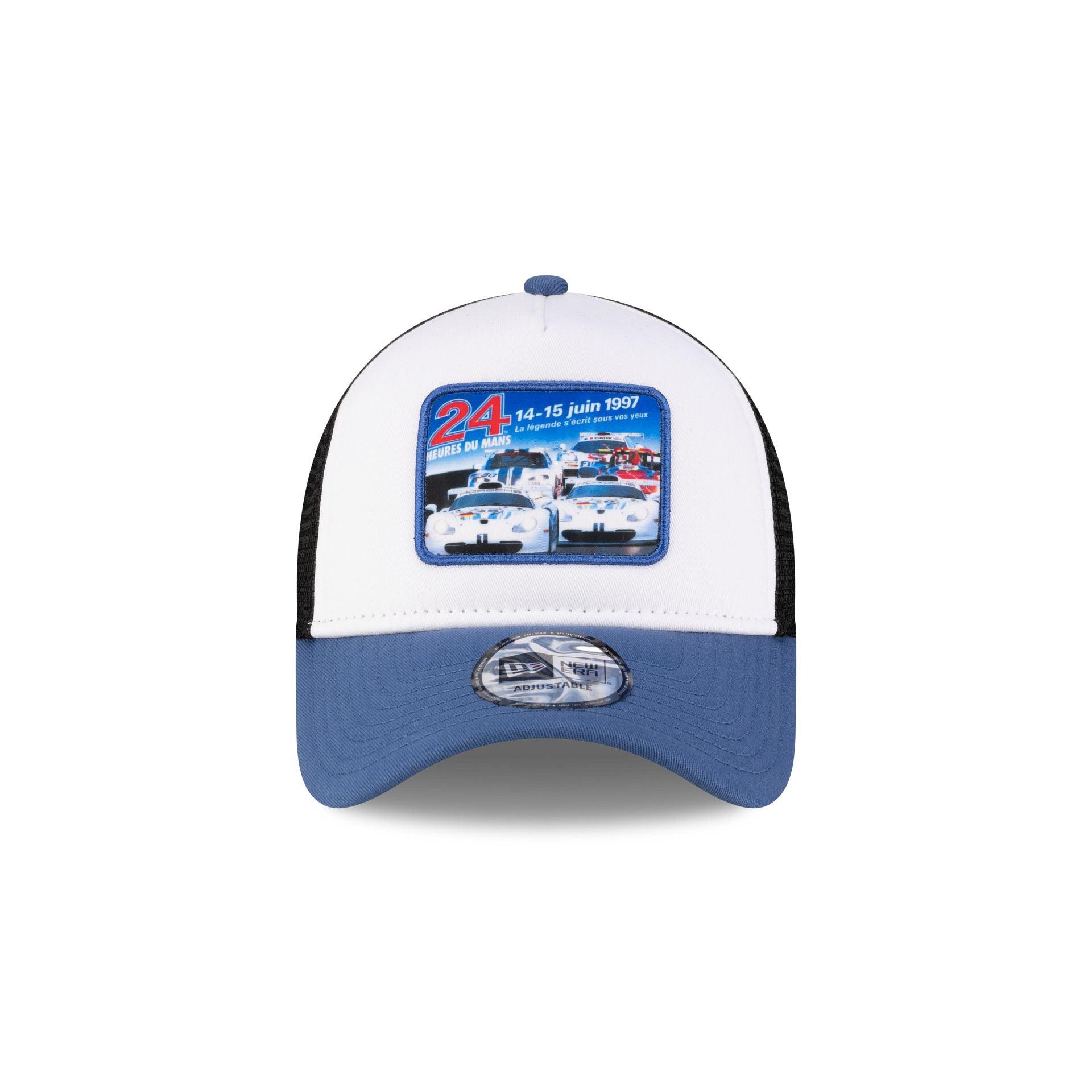 24 Hours of Le Mans Patch Blue 9FORTY A-Frame Trucker Hat Male Product Image