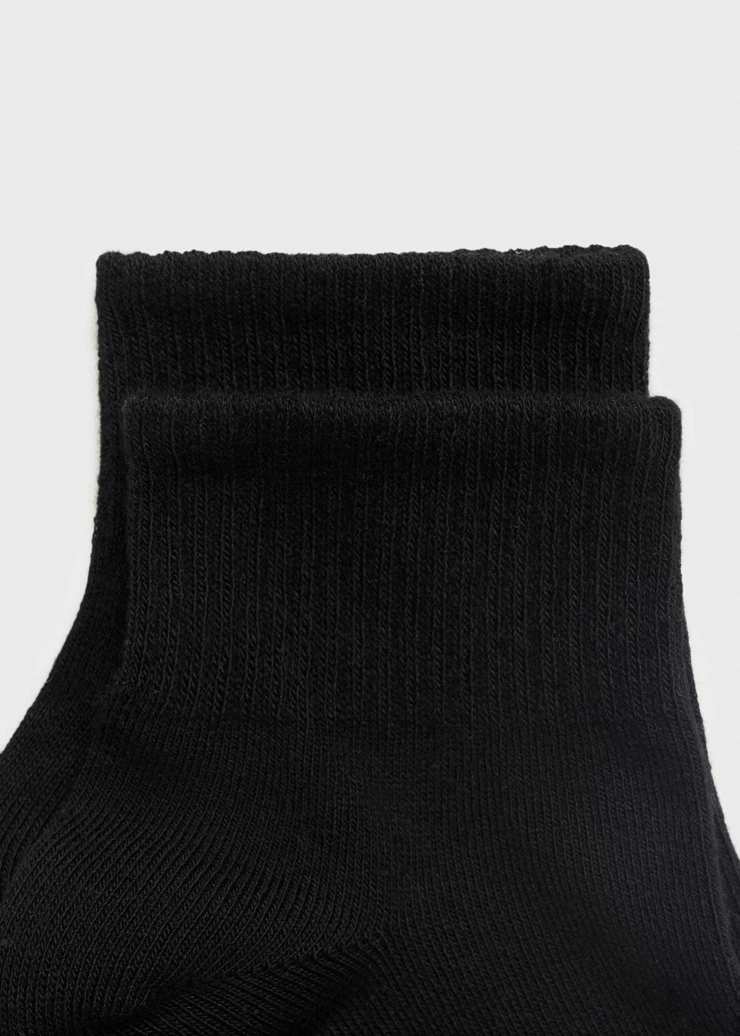 Pack of 3 cotton socks - Men | MANGO USA Product Image