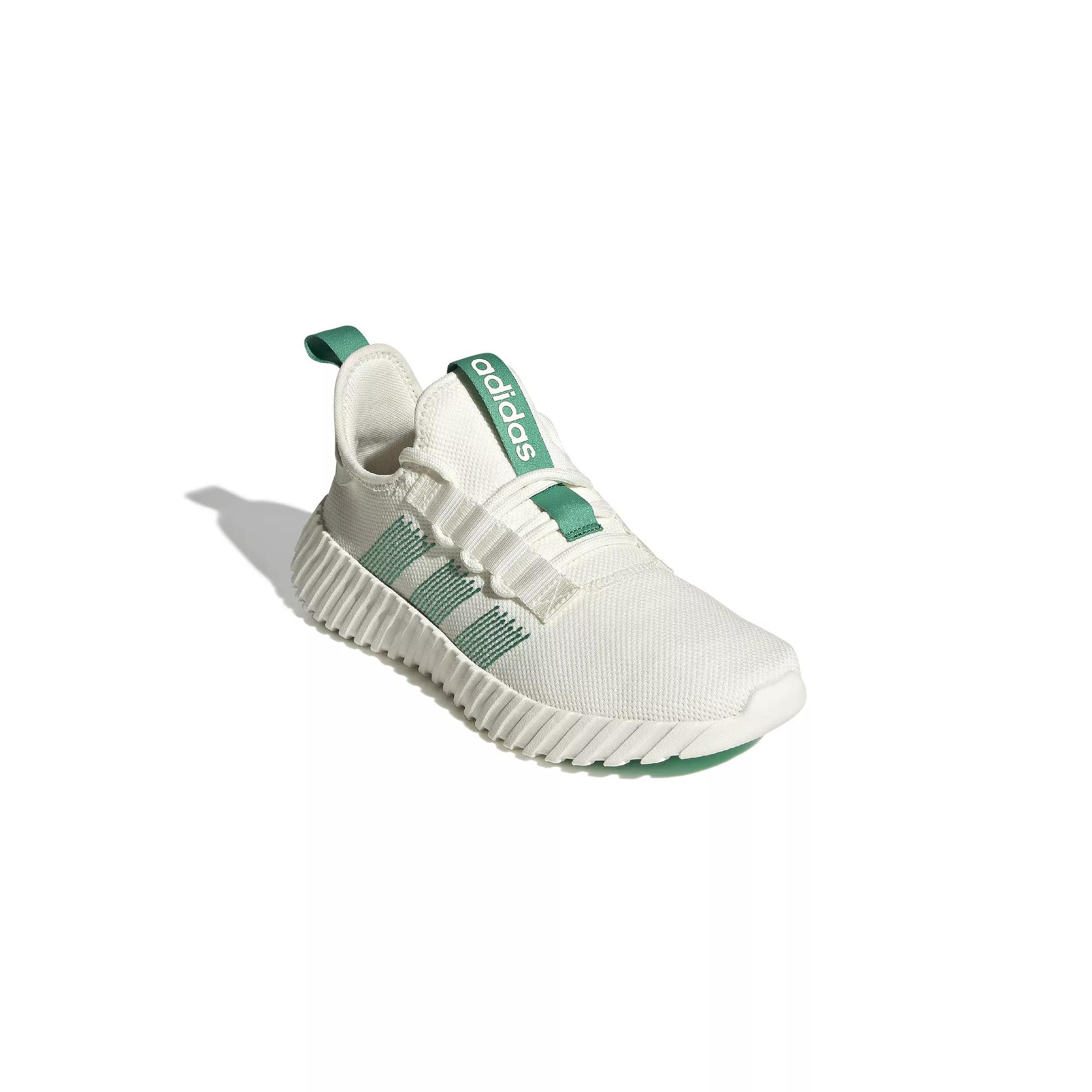 adidas Kaptir Flow Women's Lifestyle Running Shoes, Size: 9.5, White Green Product Image